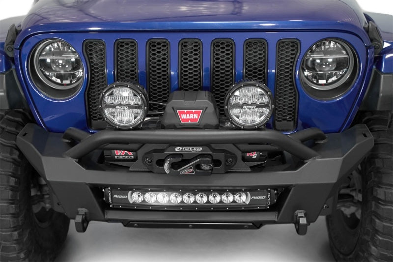 ADD 18-24 Jeep Wrangler JL / 18-24 Jeep Gladiator JT Phantom Front Bumper Bumpers - Steel Addictive Desert Designs