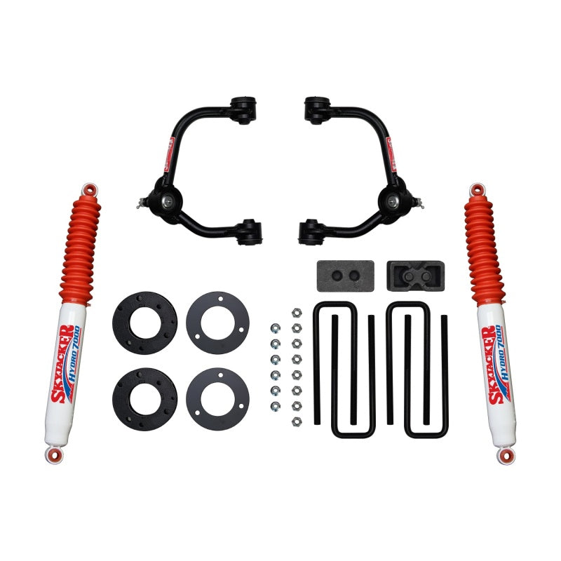 Skyjacker 14-20 Ford F150 2WD/4WD 3in UCA Lift Kit w/Rear Hydro 7000 Shocks Lift Kits Skyjacker