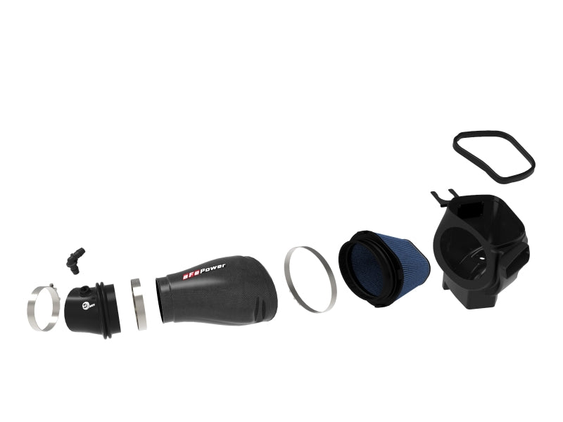 aFe Track Series Carbon Fiber Pro 5R AIS - 19-20 Jeep Grand Cherokee Trackhawk 6.2L Cold Air Intakes aFe