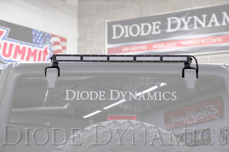 Diode Dynamics 18-21 Jeep JL Wrangler SS30 Rear Hardtop Bracket Kit - White Flood Light Mounts Diode Dynamics
