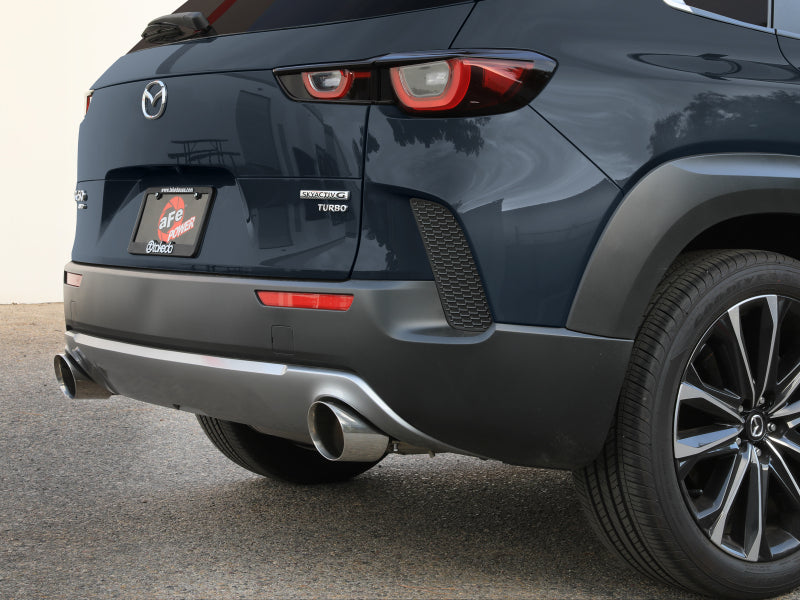 aFe 2023+ Mazda CX-50 Takeda 2.5in 304 SS Axle-Back Exhaust System w/ Polished Tips Axle Back aFe