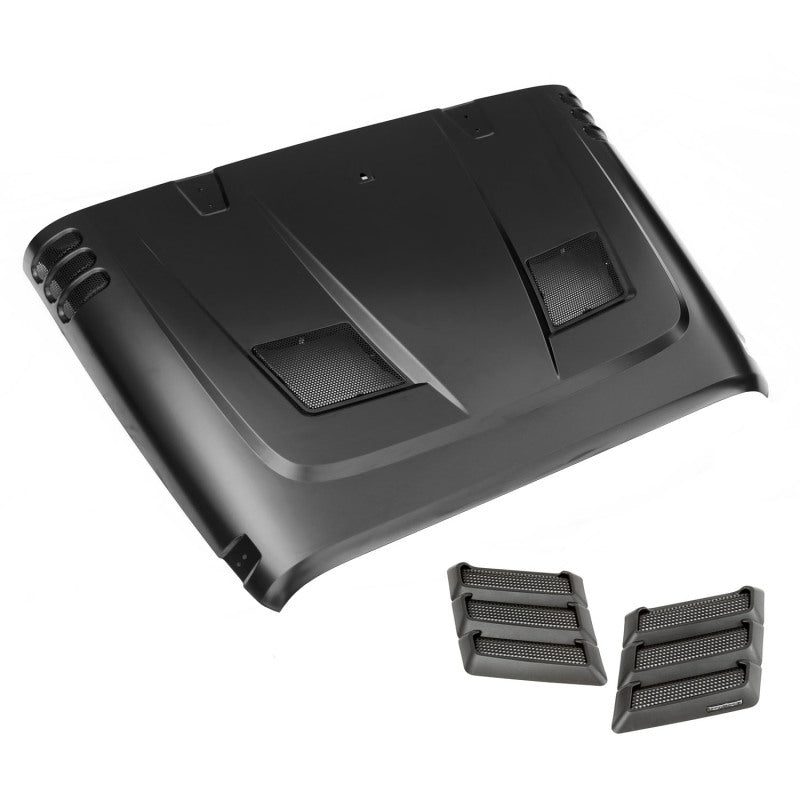 Rugged Ridge Performance Vented Hood Kit 07-18 Jeep Wrangler Hoods Rugged Ridge