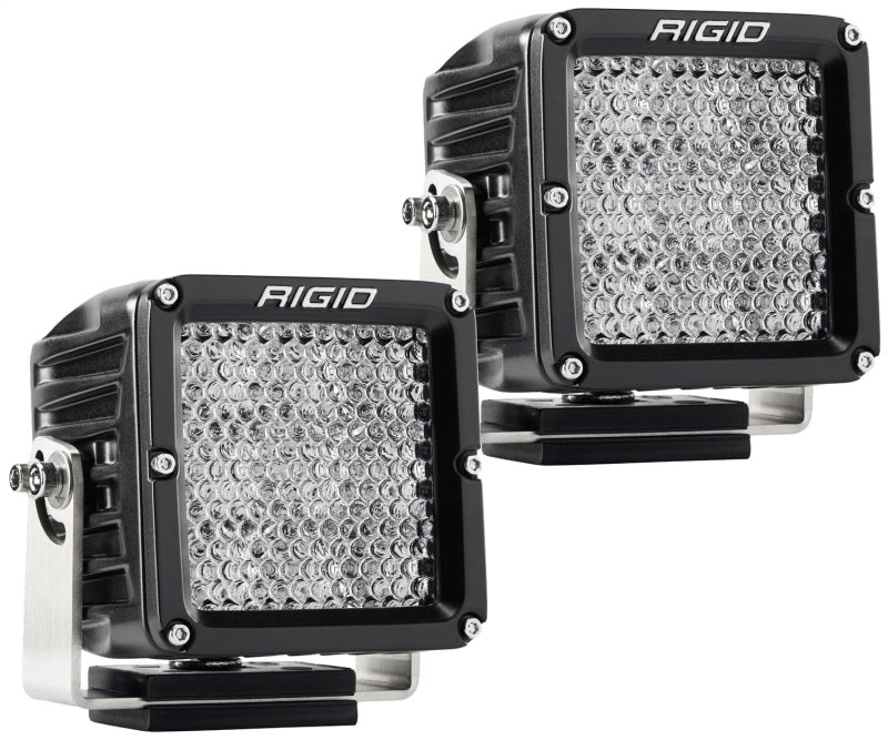 Rigid Industries Dually XL Hybrid Diffused - Spot (Set of 2) Light Bars & Cubes Rigid Industries