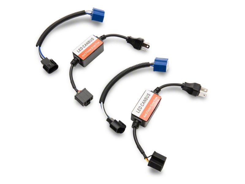 Raxiom 07-18 Jeep Wrangler JK 7-In LED Headlights Orange Housing- Clear Lens Headlights Raxiom