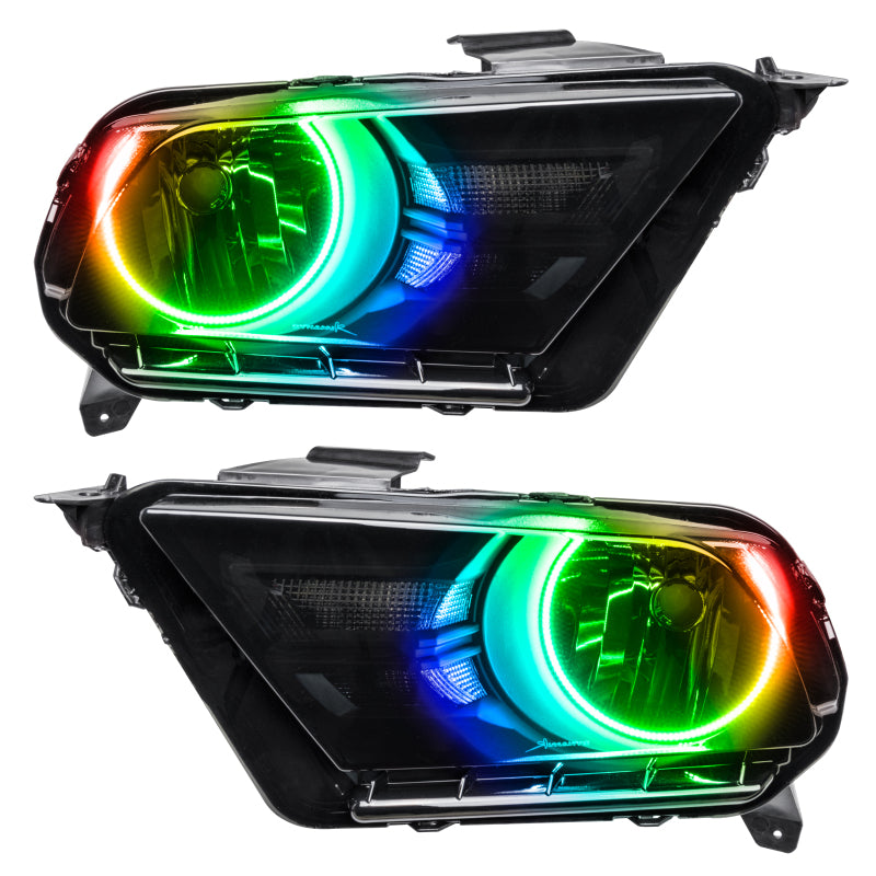 Oracle 10-14 Ford Mustang HL (Non-HID) - ColorSHIFT w/o Controller Headlights ORACLE Lighting