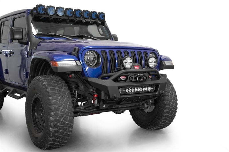 ADD 18-24 Jeep Wrangler JL / 18-24 Jeep Gladiator JT Phantom Front Bumper Bumpers - Steel Addictive Desert Designs