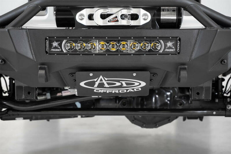 Addictive Desert Designs 18-20 Jeep Gladiator JT Front License Plate Bracket Brackets Addictive Desert Designs