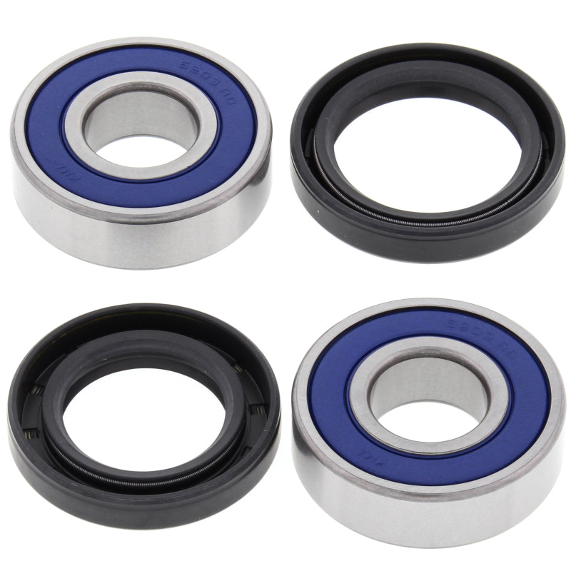 All Balls Racing 78-79 Kawasaki KZ400B Wheel Bearing Kit Front Wheel Bearings All Balls Racing