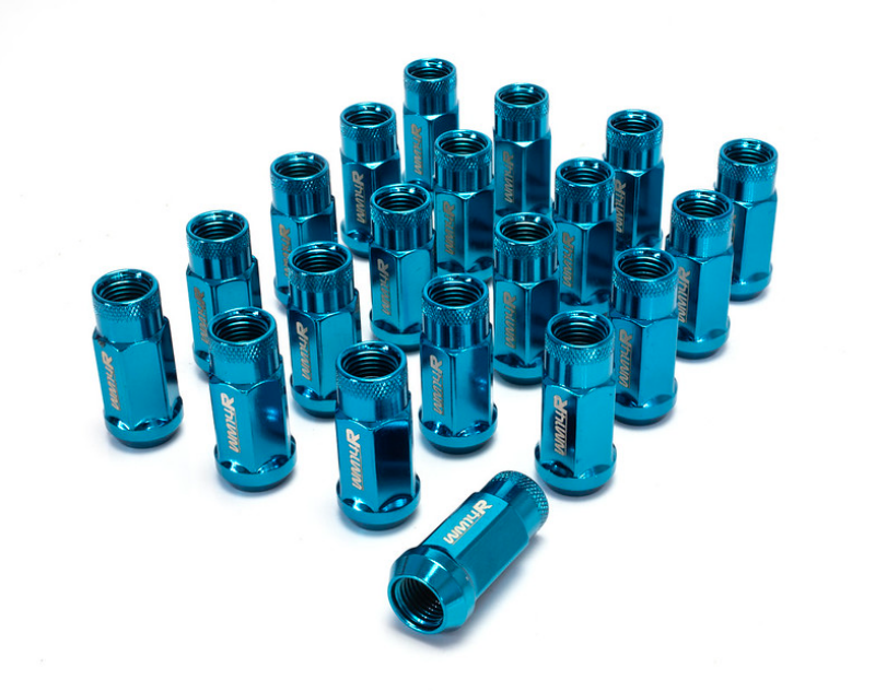 Wheel Mate WM14R 14x1.50 Lug Nuts Blue 20 PCS Lug Nuts Wheel Mate