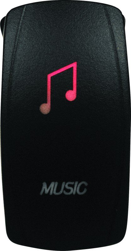 DragonFire Racing Lighted Switch Music On/Off Red Relays DragonFire Racing