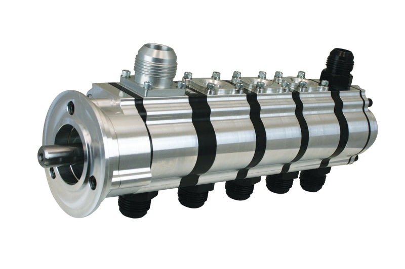 Moroso T3 Series Alston 5 Stage Dry Sump Oil Pump - Tri Lobe - Reverse Rotation - 1.200 Pressure Oil Pumps Moroso