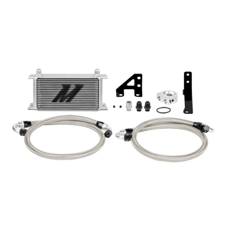 Mishimoto 15 Subaru STI Oil Cooler Kit - Silver Oil Coolers Mishimoto