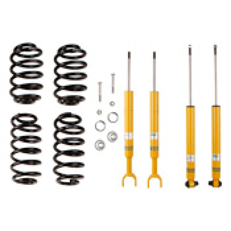 Bilstein B12 1998 Audi A6 Base Front and Rear Suspension Kit Shock & Spring Kits Bilstein