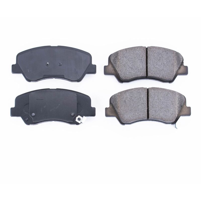 Power Stop 12-19 Hyundai Accent Front Z16 Evolution Ceramic Brake Pads Brake Pads - OE PowerStop