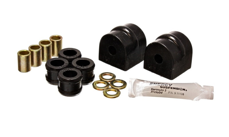 Energy Suspension 63-67 Chevy Corvette Black Reuse OE 7/16in OD Rear Sway Bar Brackets Bushing Kits Energy Suspension