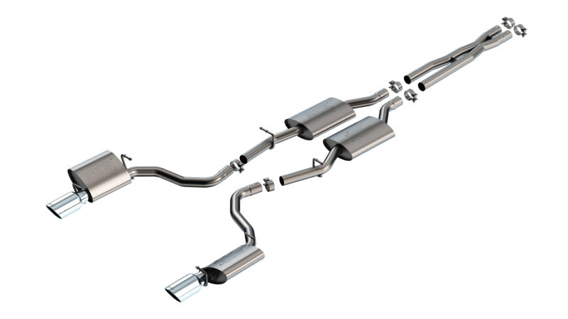 Borla 19-23 Dodge Charger GT 3.6L V6 RWD ATAK Catback Exhaust - Polished Tips Catback Borla