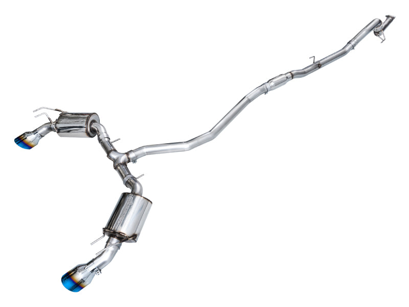 AWE 22-26 Civic Si / Acura Integra Touring Edition Dual Vapor Blue Exhaust Catback AWE Tuning