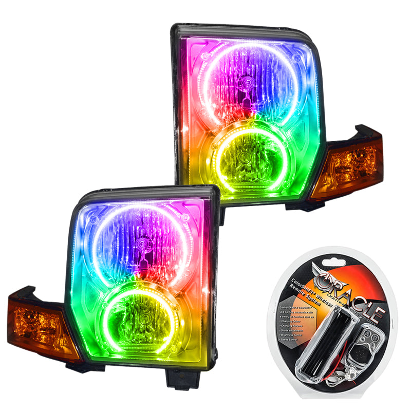 Oracle 06-10 Jeep Commander SMD HL - ColorSHIFT Headlights ORACLE Lighting