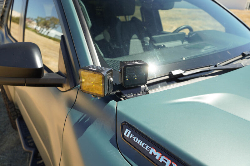 DV8 2025+ Toyota 4Runner Ditch Light Brackets - Pair Light Mounts DV8 Offroad