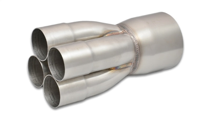 Vibrant 4-1 SS Merge Collectors (2in Inlet Slipover ID 3-1/2in Merge Outlet OD) - Sold Individually Merge Collectors Vibrant