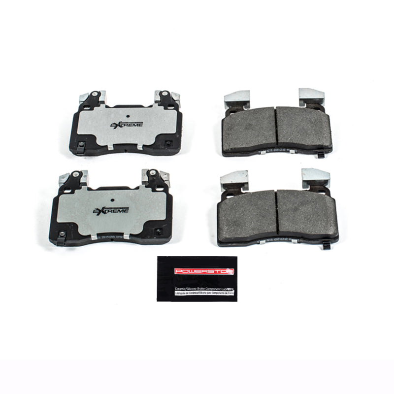 Power Stop 15-19 Cadillac CTS Front Z26 Extreme Street Brake Pads w/Hardware Brake Pads - Performance PowerStop