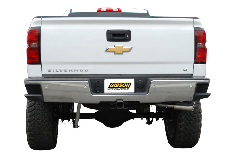 Gibson 15-18 Chevrolet Silverado 1500 LS 5.3L 3.5in Cat-Back Single Exhaust - Aluminized Catback Gibson