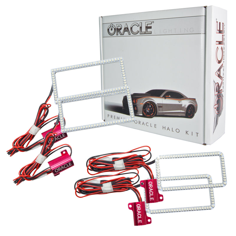 Oracle Ford F-150 15-17 LED Projector Headlight Halo Kit - White Headlights ORACLE Lighting