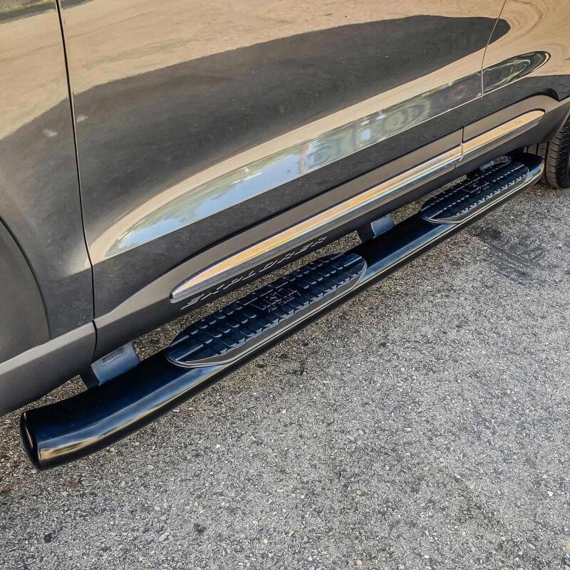 Westin 20-21 Ford Explorer PRO TRAXX 5 Oval Nerf Step Bars - Black Nerf Bars Westin