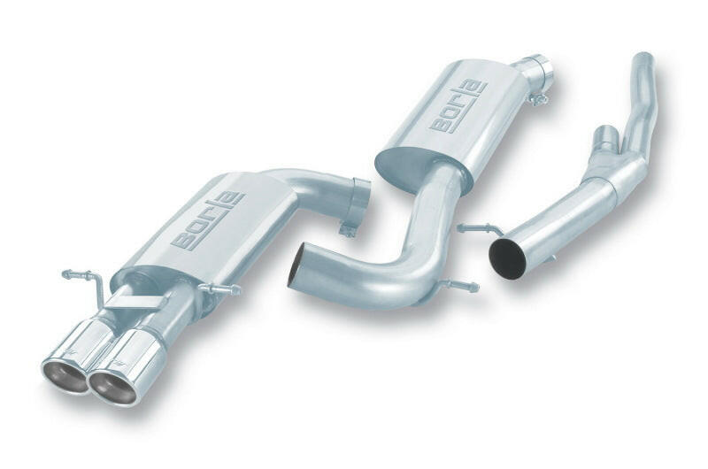 Borla 00-02 Audi S4 2.7L 6cyl AWD SS Catback Exhaust Catback Borla
