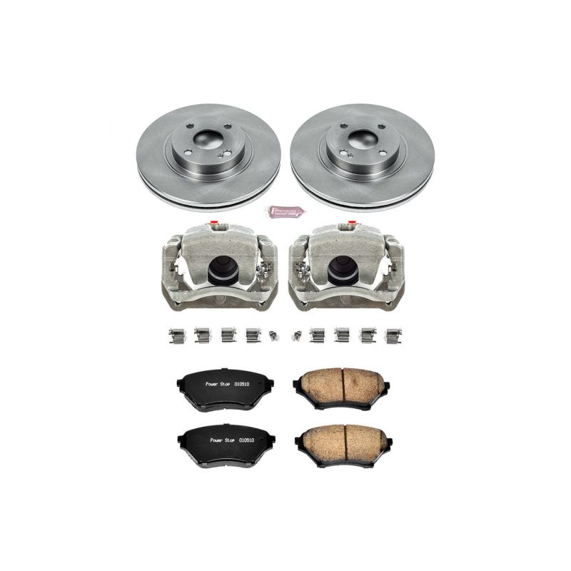 Power Stop 01-05 Mazda Miata Front Autospecialty Brake Kit w/Calipers Brake Kits - OE PowerStop
