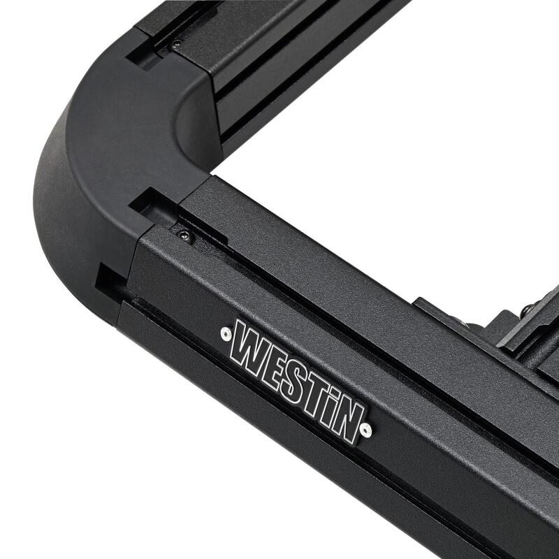 Westin EXP Roof Rack for Mid Size EXP Truck Cap (RACK ONLY - NO CAP) 45x55in. - Tex. Blk Bed Caps Westin