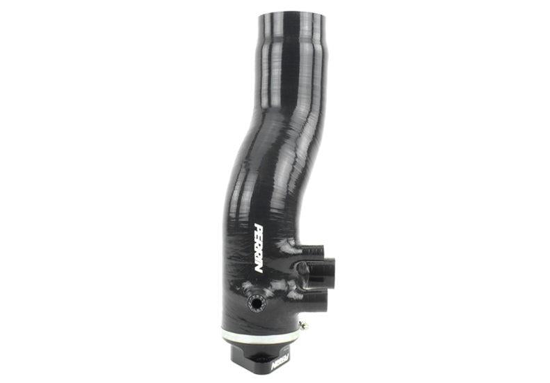 PERRIN 15-21 Subaru WRX / 14-18 Forester XT Turbo Inlet Hose 3in. w/ Turbo Adapter Flange - Black Hoses Perrin Performance