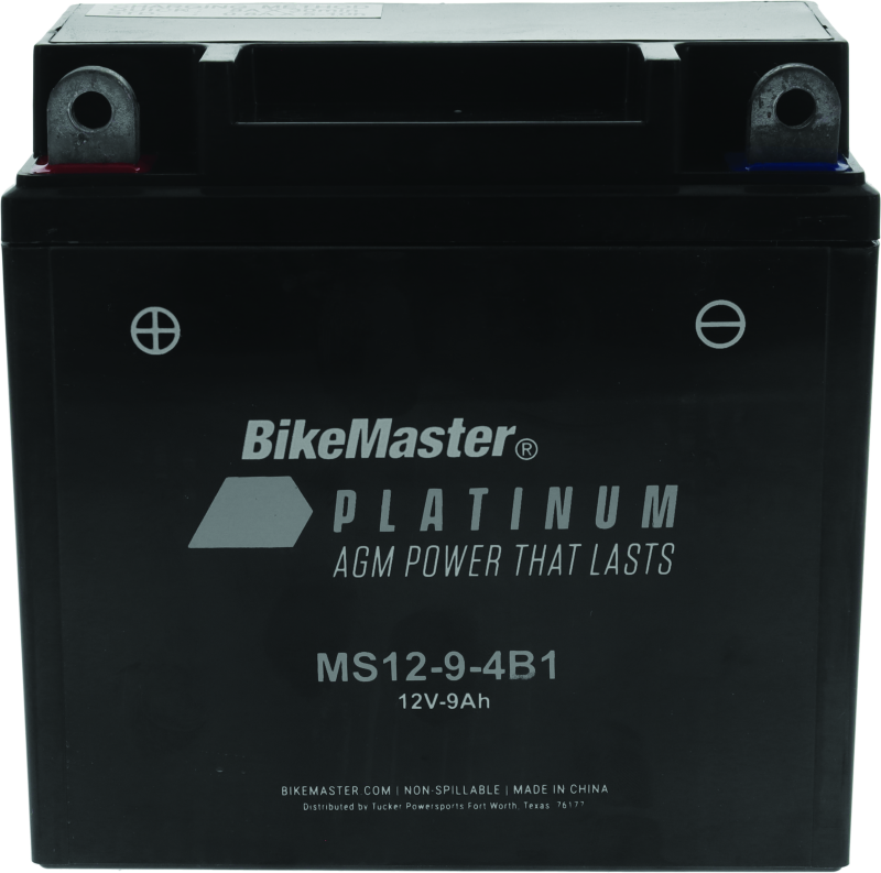BikeMaster AGM Battery - MS12-9-4B1 Batteries BikeMaster