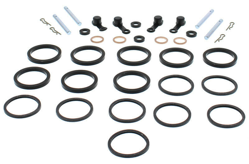 All Balls Racing 88-97 Suzuki GSX600F Katana Caliper Rebuild Kit - Front Brake Caliper Rebuild Kits All Balls Racing