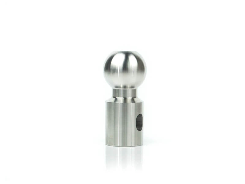 Weigh Safe 2in Tow Ball (10K Rating) - Stainless Steel Hitch Ball Mounts Weigh Safe