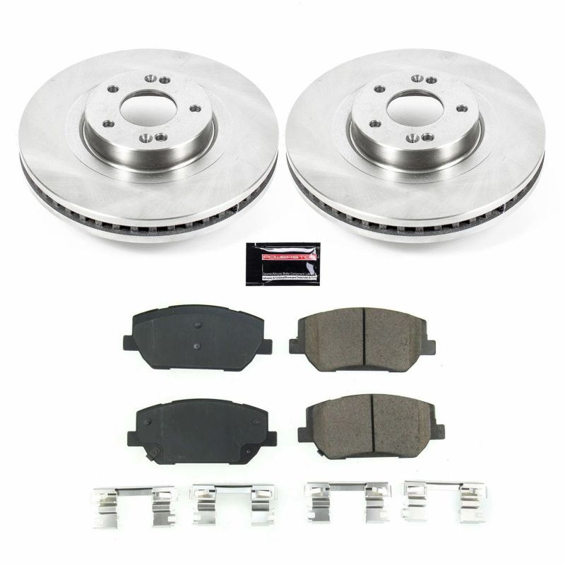 Power Stop 2019 Hyundai Santa Fe Front Autospecialty Brake Kit Brake Kits - OE PowerStop