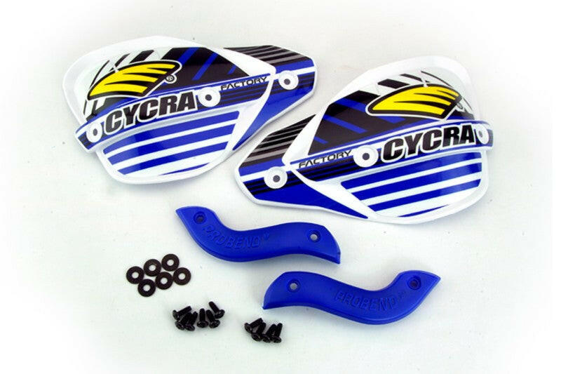 Cycra Factory Enduro Hanshield - Blue Hand Guards Cycra