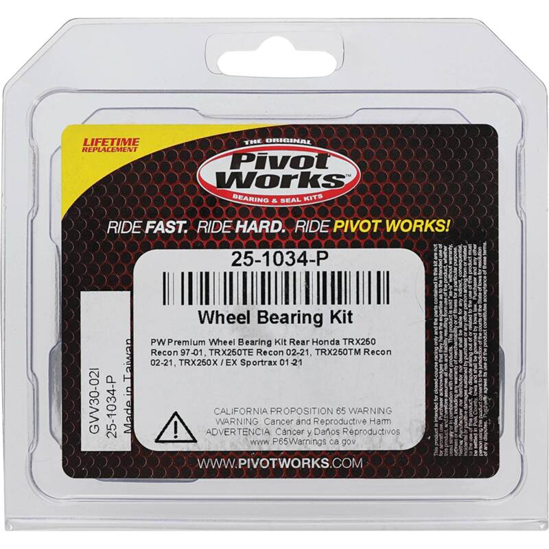 Pivot Works Premium Wheel Bearing Wheel Bearings Pivot Works