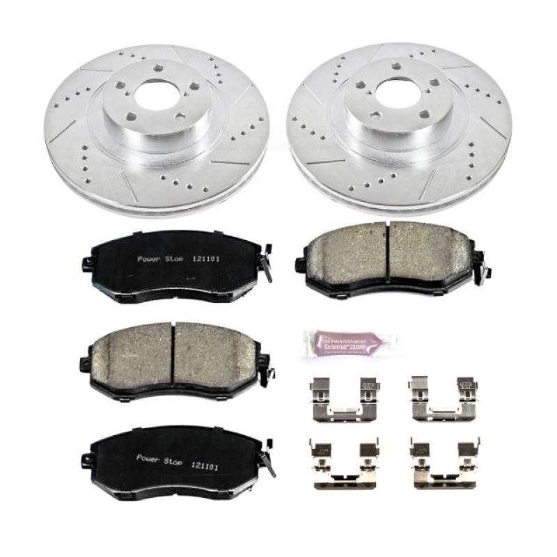 Power Stop 13-16 Scion FR-S Front Z23 Evolution Sport Brake Kit Brake Kits - Performance D&S PowerStop