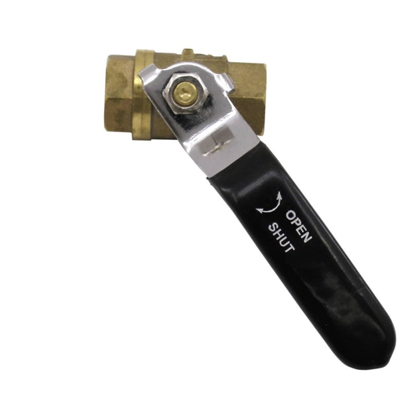 Nitrous Express 1/4 NPT Nitrous Control Valve (Brass Body w/Stainless Ball) Fittings Nitrous Express