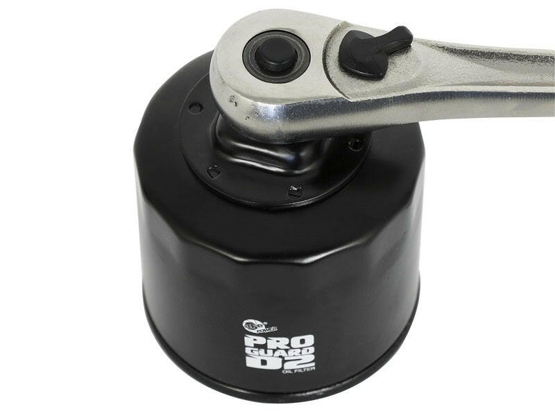 aFe Pro GUARD D2 Oil Filter 02-17 Nissan Cars L4/ 04-17 Subaru Cars H4 (4 Pack) Oil Filters aFe