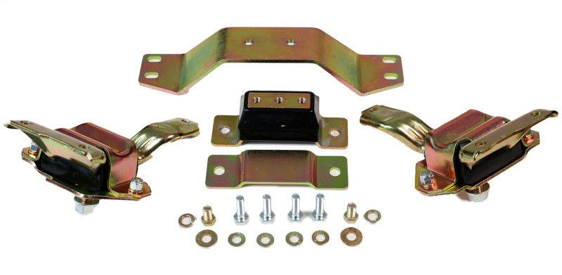 Energy Suspension 99-04 Ford Mustang 4.6L V8 Black Motor & Transmission Mount Set Bushing Kits Energy Suspension