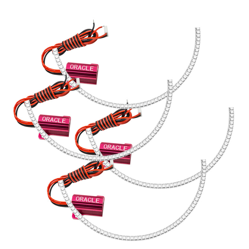 Oracle 10-13 Chevrolet Camaro LED Afterburner Tail Light Halo Kit - Red Tail Lights ORACLE Lighting