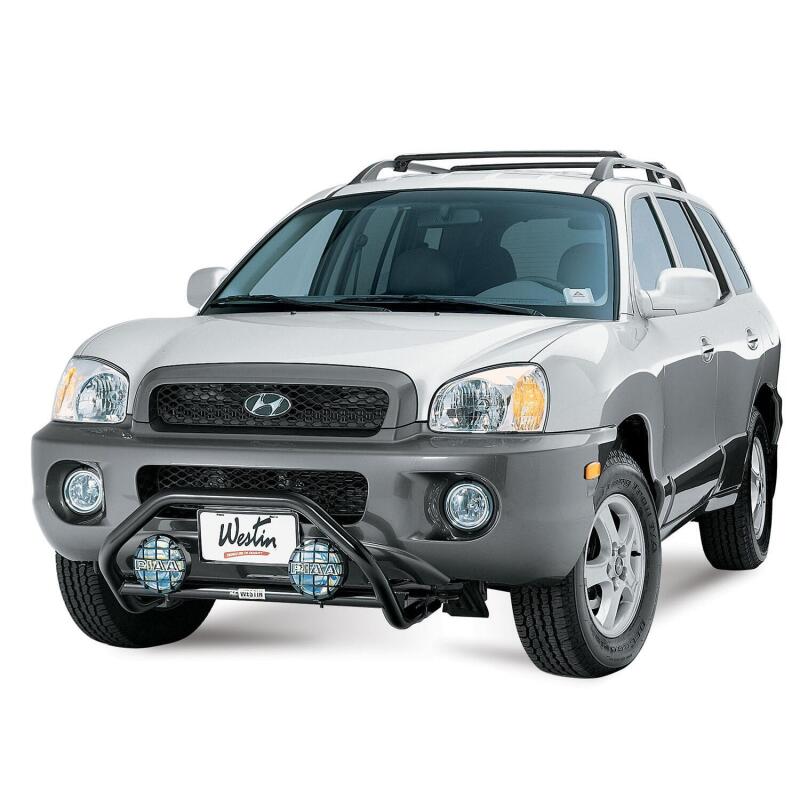 Westin Safari Light Bar Universal (14.75in mounting depth) - Black Bull Bars Westin