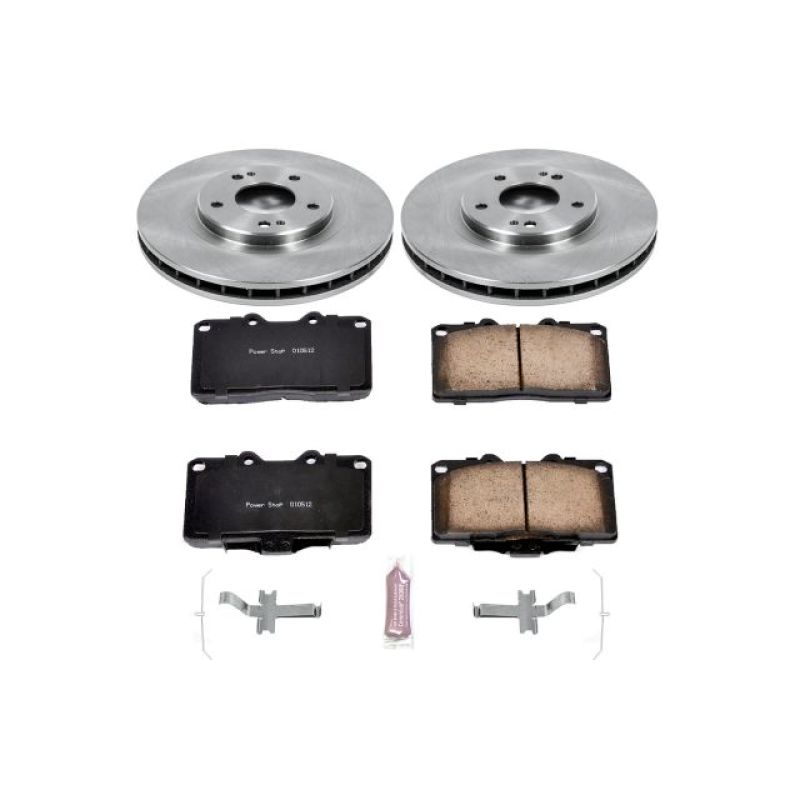 Power Stop 91-93 Dodge Stealth Front Autospecialty Brake Kit Brake Kits - OE PowerStop