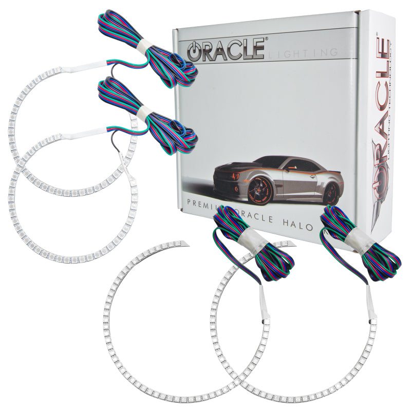 Oracle Jeep Commander 06-10 Halo Kit - ColorSHIFT w/ 2.0 Controller Headlights ORACLE Lighting