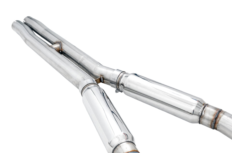 AWE Tuning 2015+ Dodge Charger 6.4L/6.2L Supercharged Track Edition Exhaust - Chrome Silver Tips Catback AWE Tuning