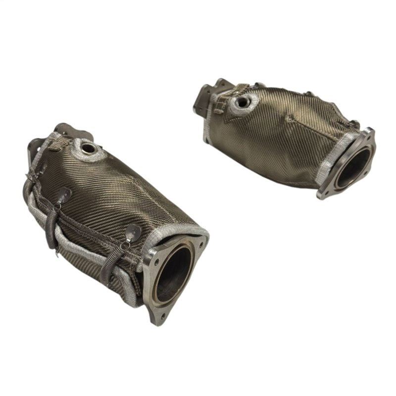 Kooks 23+ Chevrolet Corvette C8 Z06/LT6 5.5L 3in. SS 5in. Bodied Ultra-GREEN Conn. w/Blankets Connecting Pipes Kooks Headers