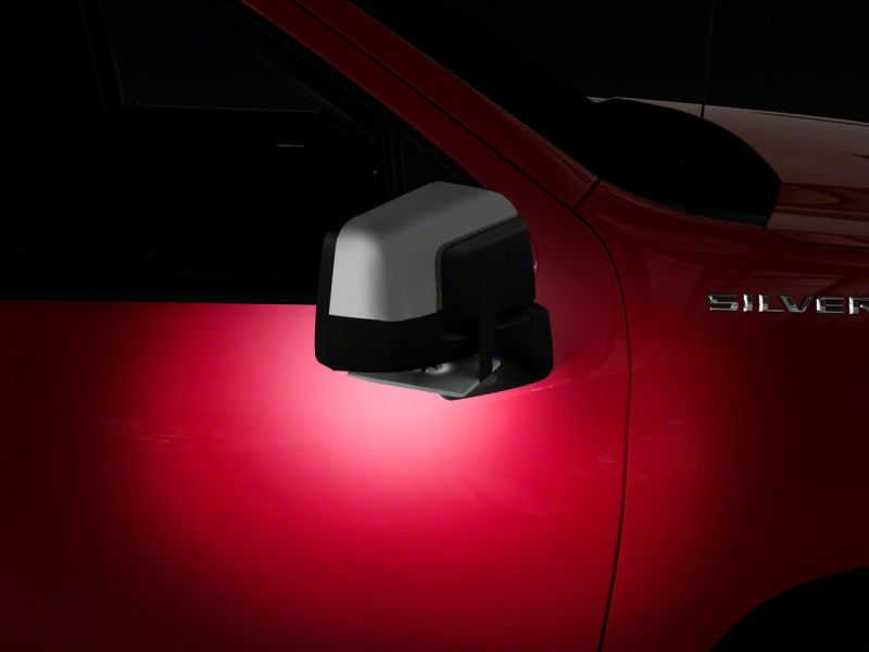 Raxiom 19-23 Chevrolet Silverado 1500 Axial Series LED Mirror Puddle Lights Side Mirrors Raxiom