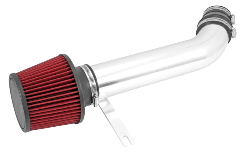 Spectre 92-00 Honda Civic L4-1.6L F/I Air Intake Kit - Polished w/Red Filter Cold Air Intakes Spectre